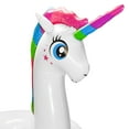 thumbnail image 6 of CocoNut Float: Magical Unicorn Pool Float - 45" x 60", Anti-Leak, Durable, Inflatable Round Raft, Party Water Accessory, 6 of 7