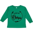 thumbnail image 3 of Inktastic World's Best Oma Girls Long Sleeve Toddler T-Shirt, 3 of 5