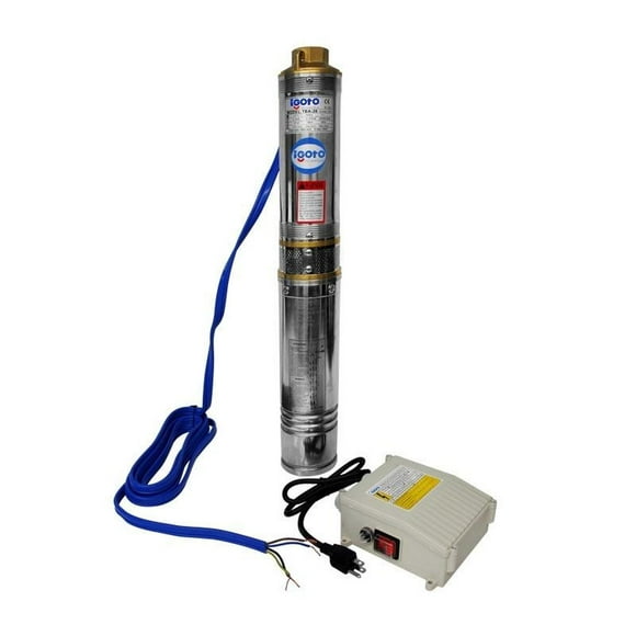 Bomba De Agua Sumergible Tipo Bala Igoto 2Hp 1.5kw 220V