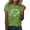 Army Green, variant on Women's "Team Bride" Graphic T-Shirt, Bachelorette Party Casual Short Sleeve Tee, Soft Breathable Bridal Party Top, 8 Colors, S-XXXL