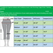 NELEUS Womens Yoga Capris Leggings For Workout With Pockets Tummy Control High Waist,Black+Black+Black,US Size M
