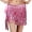 Pink, variant on Happydeer Women Belly Dance Skirt Chain Tassel Sequin Double-layer Lace-up Bohemian Clubwear Performance Mini Waist Wrap Latin Dance Practice Short Skirt Hip Waist Scarf (Grass Green)