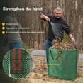 thumbnail image 2 of Hyasfey Garden Garbage Bag Waterproof Leaf Sack Large Capacity Reusable Leaf Collection Bag for Garden Yard Waste Debris Storage, 2 of 7