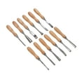 thumbnail image 3 of Wood Carving Chisels,12Pcs Hand Chisels Beech Carving Hand Chisel Carving Chisel High-End Performance, 3 of 14