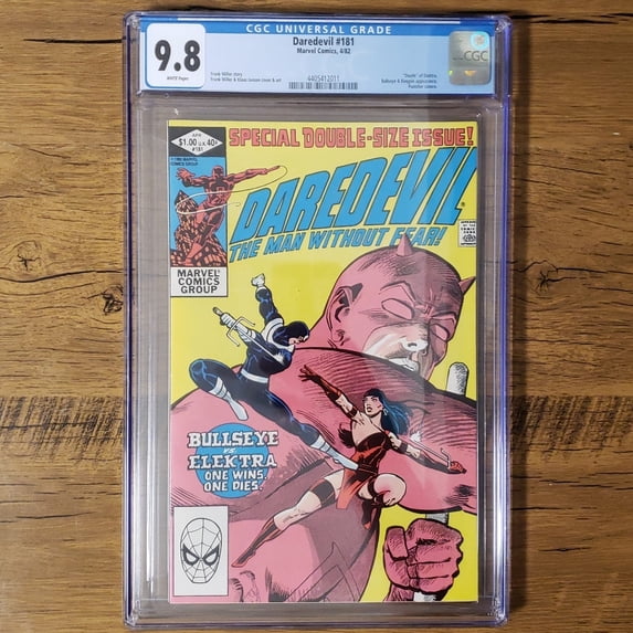 Daredevil #181 - CGC 9.8 Comic Book