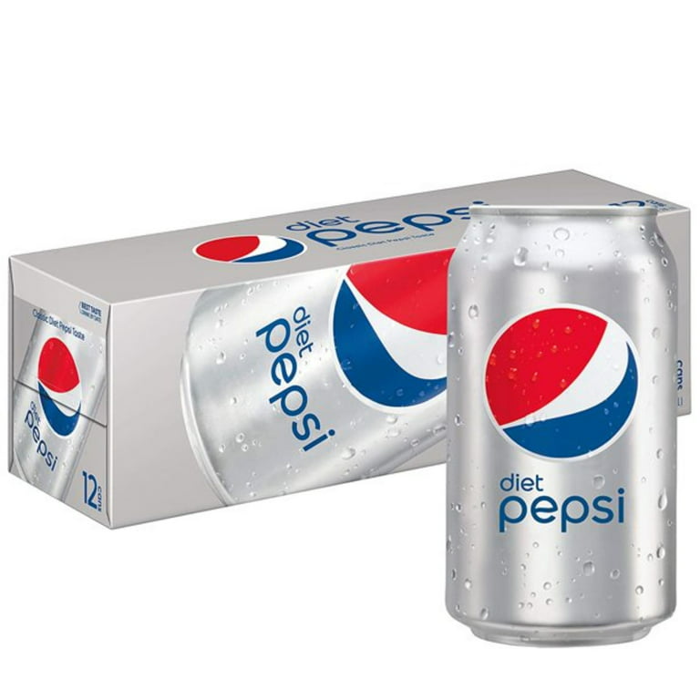 Pepsi Soda 12oz cans, Pack of 48