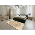 thumbnail image 4 of Ahgly Company Indoor Rectangle Patterned Peru Brown Area Rugs, 7' x 9', 4 of 6