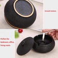 thumbnail image 3 of Outdoor Ashtray with Lids,Ceramic Windproof Cigarettes Ashtray, 3 of 3
