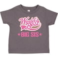 thumbnail image 3 of Inktastic Sister Worlds Best Big Sis Girls Toddler T-Shirt, 3 of 5