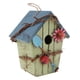 thumbnail image 1 of Casas de aves decorativas al aire libre,Casas de pájaros Casa de pájaros de madera de madera,Casa de pájaros Jardín Nido de pájaros Caja Nido colgante,Adorno colgante de jardín shamjiam Casas de aves decorativas al aire libre, 1 of 8