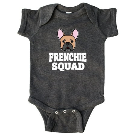 

Inktastic Dog Frenchie Squad Gift Baby Boy or Baby Girl Bodysuit