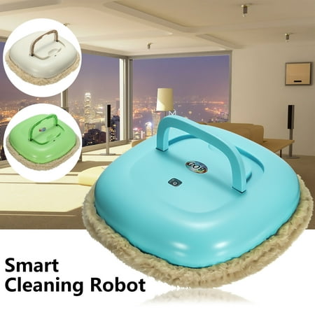 Smart Washable Microfiber Floor Mop Robot Vacuum Cleaner Cleaning Wet/Dry (Best Wet Mopping Robot)