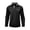 Black, variant on Blczomt Green Big and Tall Mens Polo Collared Polo Long Sleeve Dress Shirt Plain Soft Clothes Men