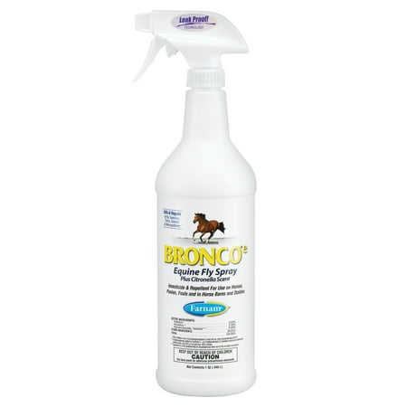 Equine Spray - Farnam Bronco Equine Fly Spray, 32 oz.