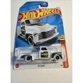 thumbnail image 2 of Hot Wheels 52 Chevy White Pickup 139/250 2024 HW Hot Trucks, 2 of 6