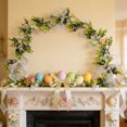 thumbnail image 6 of Wzzjkit Easter Garland Easter Decorations Vines with Colored Eggs and Carrots for Home Front Door Patio Porches Party Birthday Spring Holiday Decoration, 6 of 8