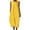 Yellow, variant on ZKCCNUK Summer Dresses for Women Casual Sleeveless Maxi Dress Beach Vacation Long Sundresses with Pockets