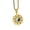 Gold no chain, variant on Unisex Stainless Steel Vintage Ethnic Style Taoism Yin Yang Gossipy Taichi Amulet Pendant Zen Spirit Talisman Necklace Silver No Chain