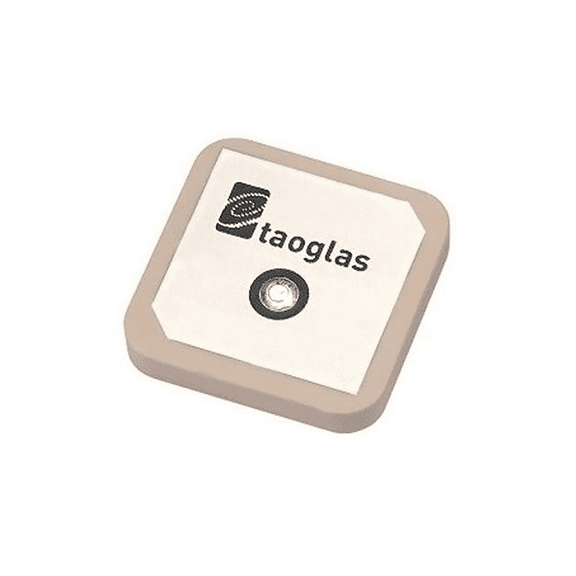 Taoglas CGGP.25.4.E.02 GPS/GLONASS Patch Antenna, pin fed
