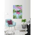 thumbnail image 5 of Florida Flamingo II Painting Print on Wrapped Canvas, 5 of 6