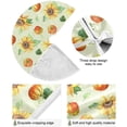 thumbnail image 2 of Coolnut Thanksgiving Christmas Tree Skirt Thanksgiving Tree Skirt for Holiday Party Home Christmas Day Ornaments36", 2 of 6