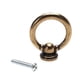 thumbnail image 3 of 10 Piezas Hardware Para Muebles De Gota De Bronce  pequeña sala Cajón Manija DIY Soledad cajón gota anillo tirador muebles tono bronce 10 piezas, 3 of 7