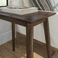 thumbnail image 4 of Plank+Beam Mid Century Modern Rectangular Side Table, Solid Wood End Table for Living Room, Walnut, 4 of 8