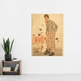 thumbnail image 2 of Barrere Dranem Comic Singer Cabaret Advert Extra Large Art Print Wall Mural Poster Premium XL, 2 of 3