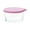 Pink, variant on ZCSKFIN Small Glass Bowls with Airtight Lids, Stackable Mixing and Prep Cups for Sauces, Dips, and Desserts, Microwave and Dishwasher Safe for Kitchen Use