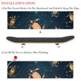 thumbnail image 2 of Constellation Skateboard Grip Tape Stickers Pack of Two | Emery Surface PVC Backing | 8.8x32.6in/22.4x83 cm | Grip Tape for Skateboards | Skateboard Accessories, 2 of 5