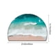 thumbnail image 3 of Felpudo de Entrada de Poliéster Antideslizante de 61 X 40 Cm | Alfombra Semicircular Absorbente | Alfombra de Cocina a Prueba de Suciedad y Acolchada para Baño, Porche, Lavandería, Entrada E Interior, 3 of 6