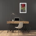 thumbnail image 3 of Vision Studio 10x14 White Modern Wood Framed Museum Art Print Titled - 30x18 Midnight Garden Varieties VIII (ASH), 3 of 4