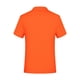 thumbnail image 5 of Camisa de manga corta para hombre, elástica, de color puro, transpirable, que absorbe la humedad, corte ajustado, secado rápido, color naranja, talla XXXXL, 5 of 12
