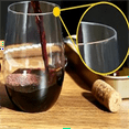 thumbnail image 5 of 48 Stemless Plastic Wine Glasses - 12oz Clear Disposable Party Cups for Parties - Wine Tumblers, 5 of 6