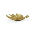 thumbnail image 5 of 10" Textured Gold Antler Metal Handmade Tray, 5 of 10