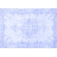 thumbnail image 1 of Ahgly Company Machine Washable Indoor Rectangle Persian Blue Traditional Area Rugs, 7' x 10', 1 of 4