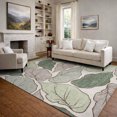 thumbnail image 6 of Addison Rugs Mayfield Premium Machine Washable Transitional Botanical Basil Rectangle Rug, 9' x 12', 6 of 6