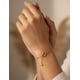 thumbnail image 4 of Pulsera de oro laminado de estrella con clip, 4 of 6