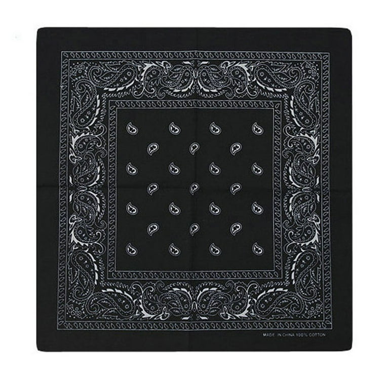 Bandana Headscarf Paisley Neckerchief Square Nap Scarf Hair Neck Head Scarf Unisex Women Men Headband Walmart
