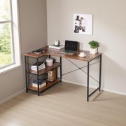 48 Home Office Gaming Computer Desk with Removable Monitor Stand, X Shaped Large Gamer Workstation PC Table with Cup Holder Headphone Hook Speaker Storage Free Mouse pad
