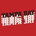 thumbnail image 5 of Tampa Bay Retro Repeat - Sports Team City Pride Tailgating T Shirt - Small - Red, 5 of 6