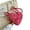 pink, variant on Personalized Love Motorcycle Bag - Women's Versatile Shoulder Crossbody Handbag (9.1×7.9×3.1in) Fashion PU Leather with Metal Details​