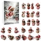 thumbnail image 2 of Hot6sl Liquidación de Ahorros de Verano Calendario de Vacaciones 2024 Calendario de Vacaciones En Navidad 24 Días de Edad Colgante de Papá Noel Adornos Pollo para Navidad En 2D para Fiesta de Navidad, 2 of 7