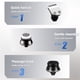thumbnail image 3 of Afeitadora Recargable Inalámbrica de 7 Cuchillas. Cabezal Multifunción para Hombres Calvos., 3 of 5