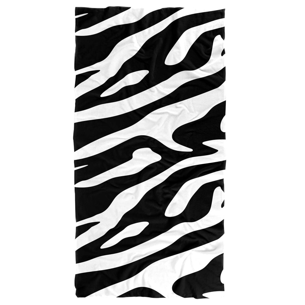 Zebra Print Beach Towel 30' X 60' - Walmart.com
