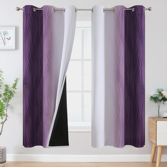 Cortinas Estelar Textiler Ombre Blackout Thermal 107x183 cm