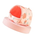 thumbnail image 2 of Nido De Hámster Suave Cálido Transpirable Lindo Algodón Pequeña Hamaca para Mascotas Cama para Planeadores De Azúcar Osos Dorados Loros 8x8cm / 3.1x3.1in Fresa Rosa, 2 of 5