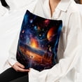 thumbnail image 6 of Galactic Space Velvet Throw Covers Pillows with Unique Patterns - Set of 2 Decorative Pillow Inserts in 16x16, 18x18, 20x20 Inches for Home Decor and More, 6 of 6