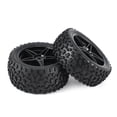 thumbnail image 2 of Neumáticos de goma RC 1/10 12mm Hex Hubs Inserciones de espuma Ruedas de coche RC Off Road Buggy Car, 2 of 8
