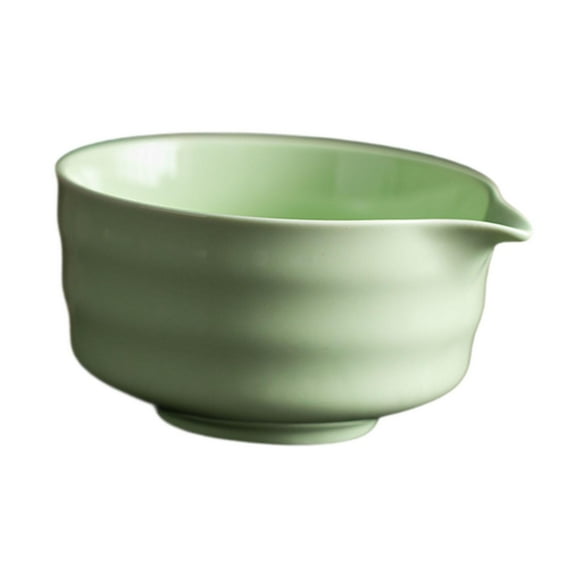Cuenco de matcha, cuenco de té, decoración de cerámica, taza portátil de matcha, accesorios para el hogar, cocina, restaurante, comedor, Verde
